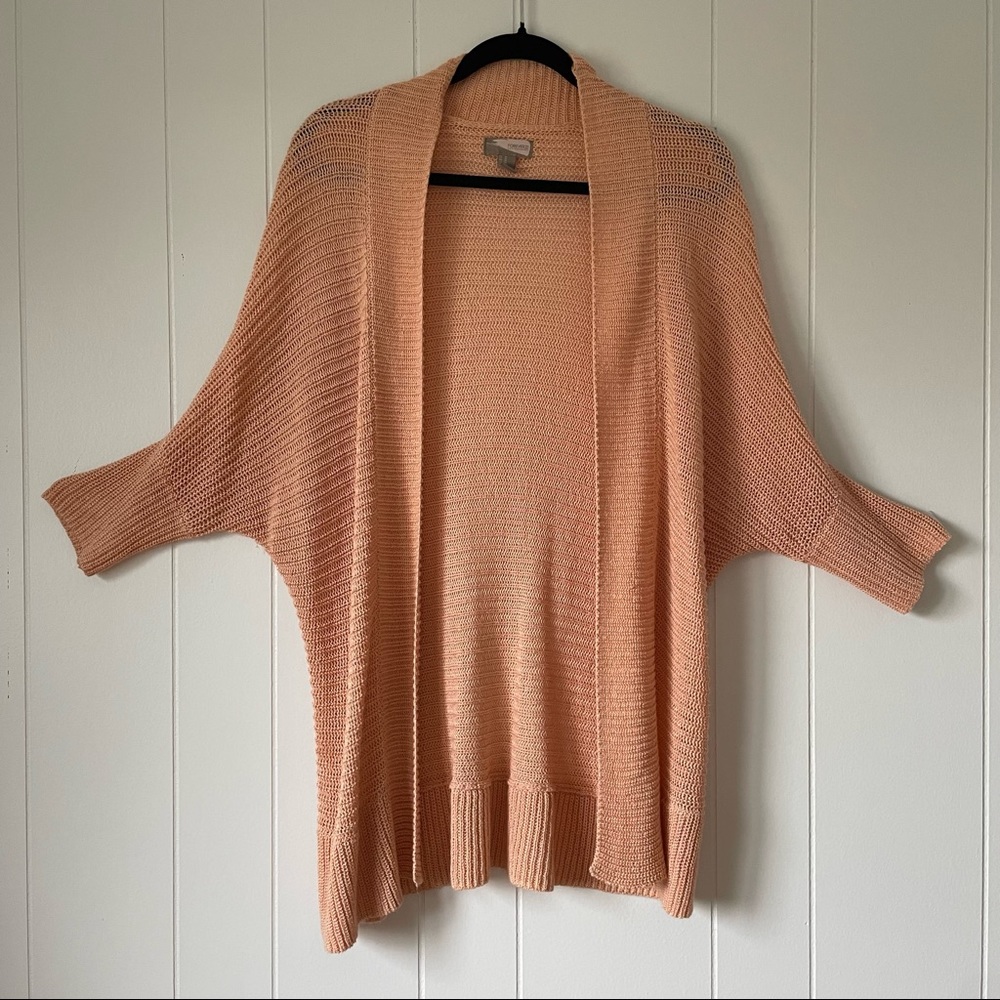 Forever 21 Tangerine Orange Cardigan